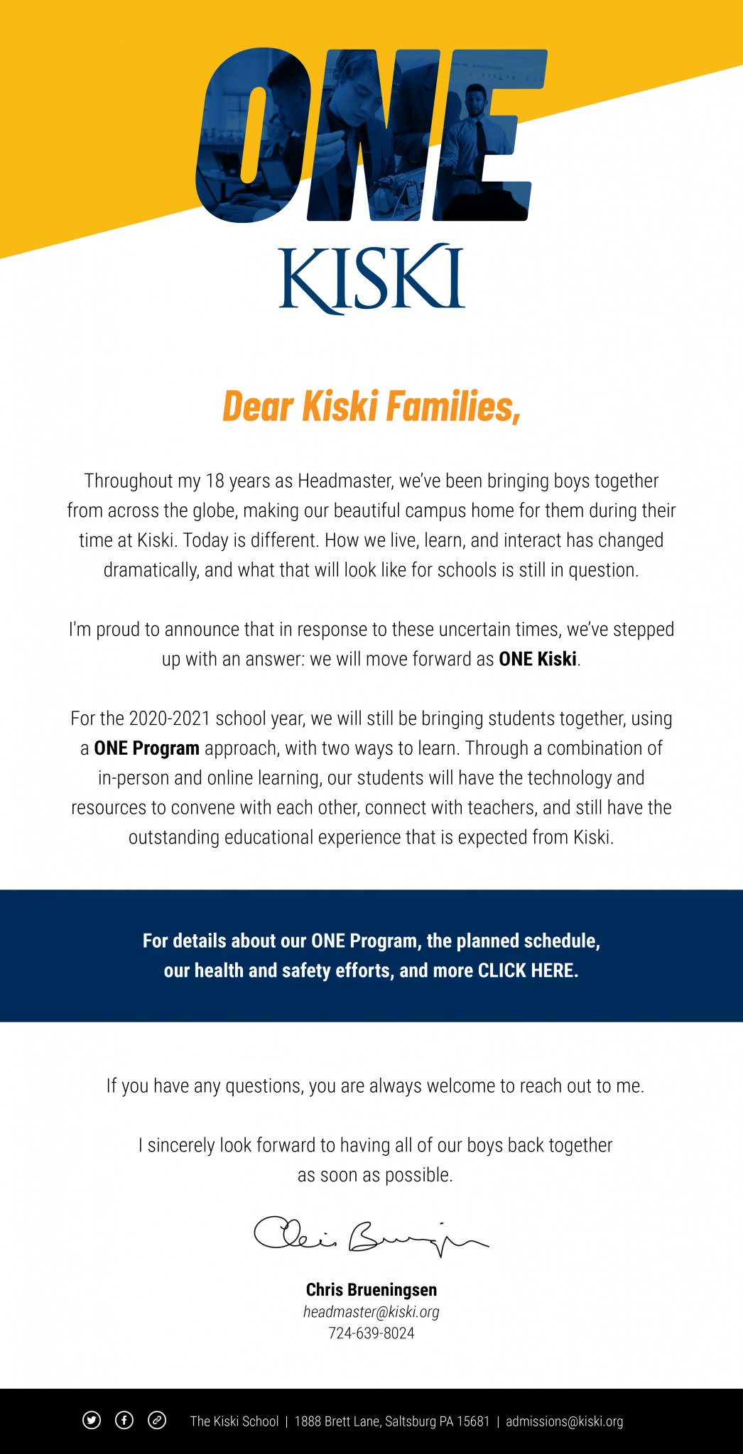Kiski - ONE Kiski Campaign - MarketSpace